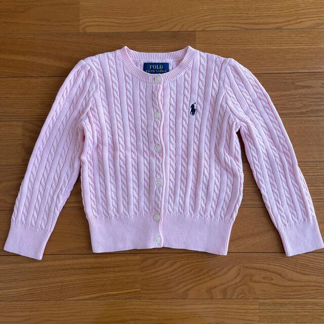 POLO RALPH LAUREN(ポロラルフローレン)の【Ralph Lauren】カーディガン キッズ/ベビー/マタニティのキッズ服女の子用(90cm~)(カーディガン)の商品写真