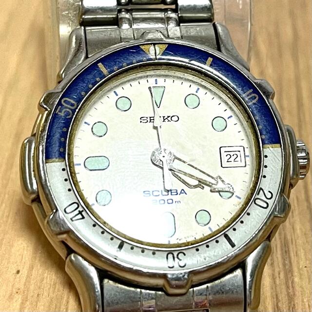 SEIKO SCUBA スキューバ 200m防水【5H25-6050】腕時計(アナログ