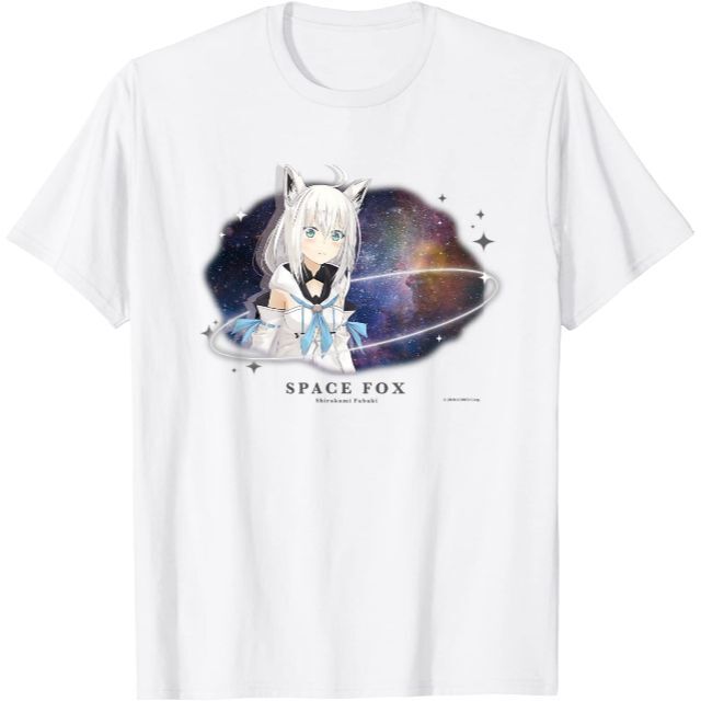 【白上フブキ】ホロぐら名場面 Tシャツ メンズ XL メンズのトップス(Tシャツ/カットソー(半袖/袖なし))の商品写真