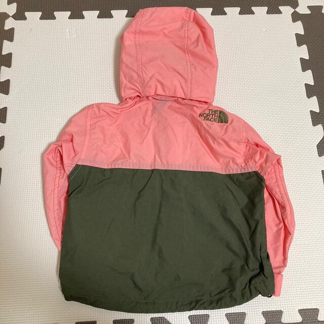 THE NORTH FACE(ザノースフェイス)のノースフェイス キッズ マウンテンパーカー 90 キッズ/ベビー/マタニティのキッズ服女の子用(90cm~)(ジャケット/上着)の商品写真