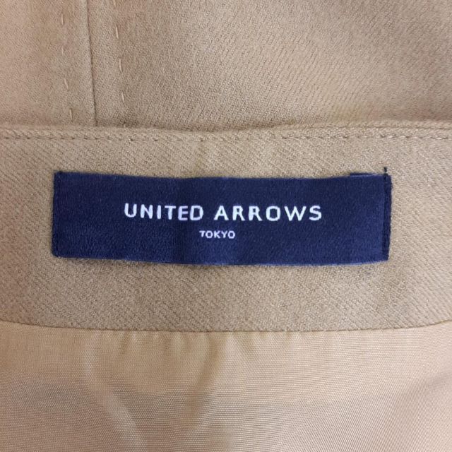 UNITED ARROWS(ユナイテッドアローズ)のUNITED ARROWS ウール プリーツスカート 匿名配送 レディースのスカート(ひざ丈スカート)の商品写真