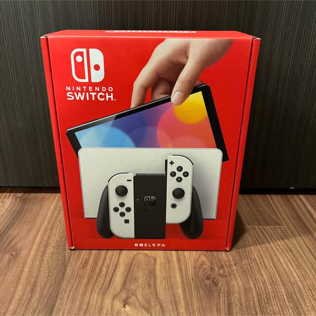 最前線の Nintendo Switch 本体 有機ELモデル ホワイト 新品未開封 