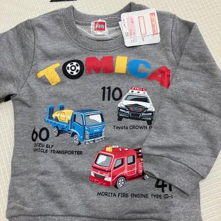 シマムラ(しまむら)のトミカ　トレーナー　100cm 新品未使用(Tシャツ/カットソー)