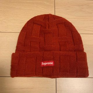 シュプリーム(Supreme)のSupreme Besket Weave ビーニー【美品】(ニット帽/ビーニー)