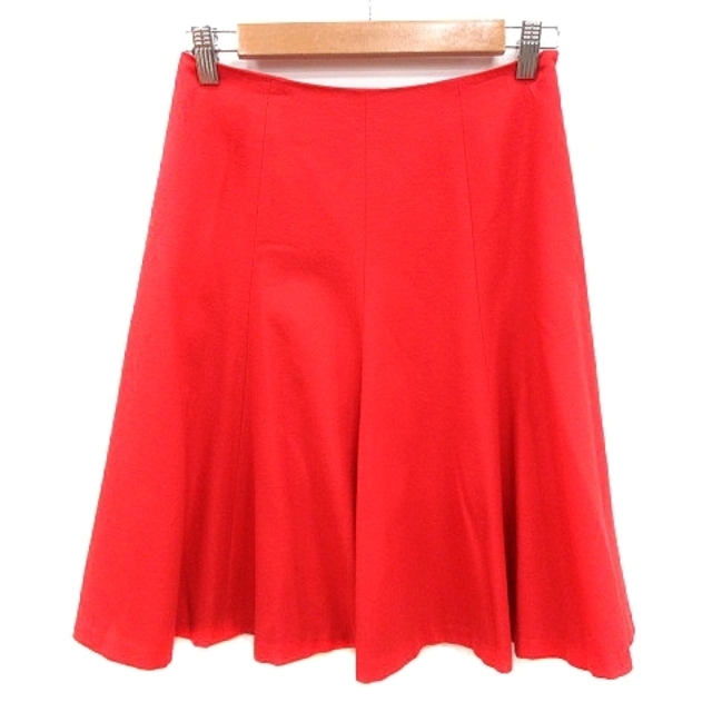 ANAYI(アナイ)のアナイ ANAYI フレアスカート ひざ丈 ウール 36 赤 レッド /AU レディースのスカート(ひざ丈スカート)の商品写真