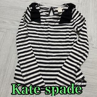 ケイトスペードニューヨーク(kate spade new york)のケイトスペード　kate spade リボン　カットソー　110 5Y(Tシャツ/カットソー)