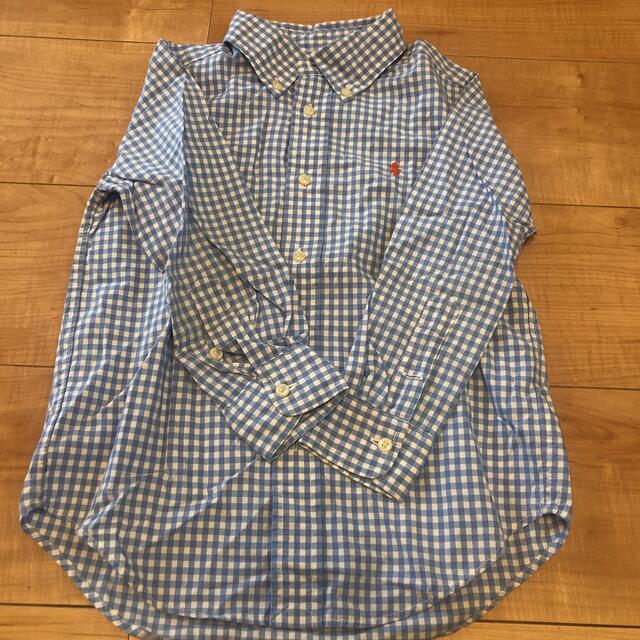 POLO RALPH LAUREN(ポロラルフローレン)のused 美品　POLO RALPH LAUREN 4/4T シャツ キッズ/ベビー/マタニティのキッズ服女の子用(90cm~)(Tシャツ/カットソー)の商品写真