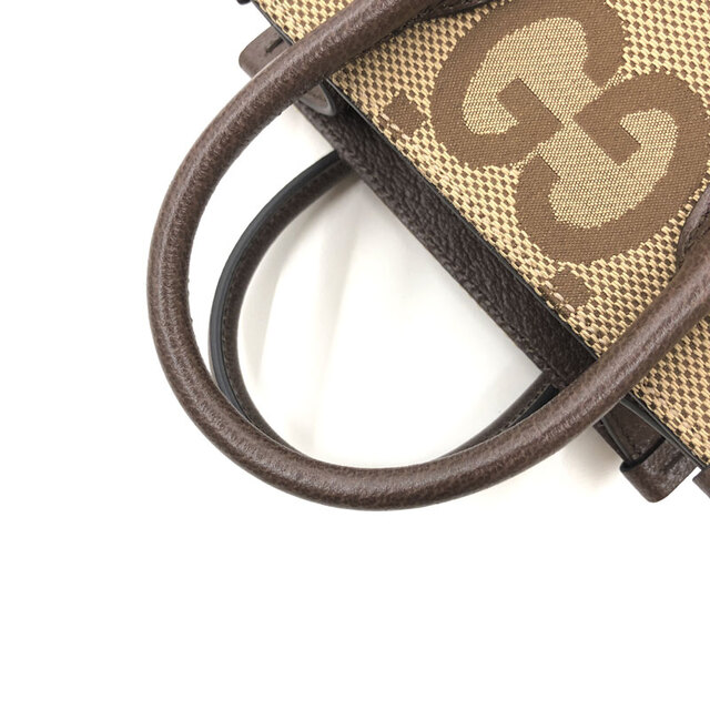 Gucci(グッチ)のグッチ GUCCI ジャンボGG ミニ ハンドバッグ レディースのバッグ(ハンドバッグ)の商品写真