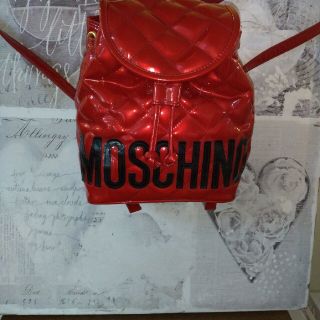 モスキーノ(MOSCHINO)のMOSCHINO　パテントリュック(リュック/バックパック)