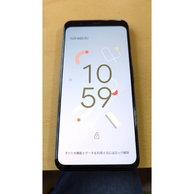 Google pixel4XL 64GB 白 下取り 残債なし SIMロックなしスマホ/家電/カメラ