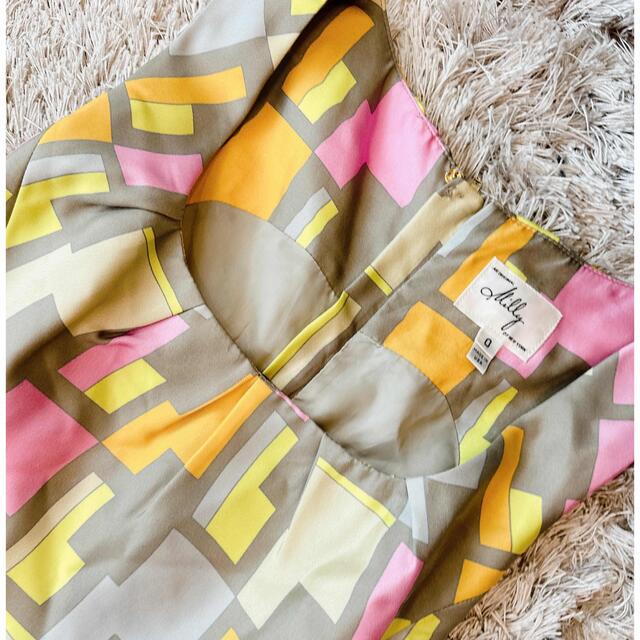 極美品 MILLY ミリー 美ラインペンシルワンピース 0