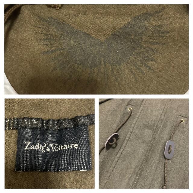 Zadig&Voltaire(ザディグエヴォルテール)のレア■ZADIG＆VOLTAIRE■ウール モッズコート フィッシュテール M メンズのジャケット/アウター(モッズコート)の商品写真