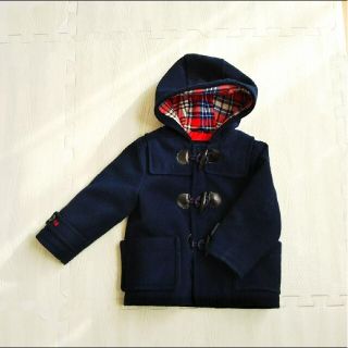 ベビーギャップ(babyGAP)の【美品】baby GAP ダッフルコート 90(コート)