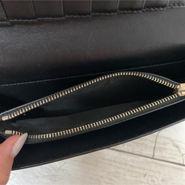 Saint Laurent(サンローラン)のSAINT LAURENT サンローラン クロコ ラウンドファスナー 長財布 メンズのファッション小物(長財布)の商品写真