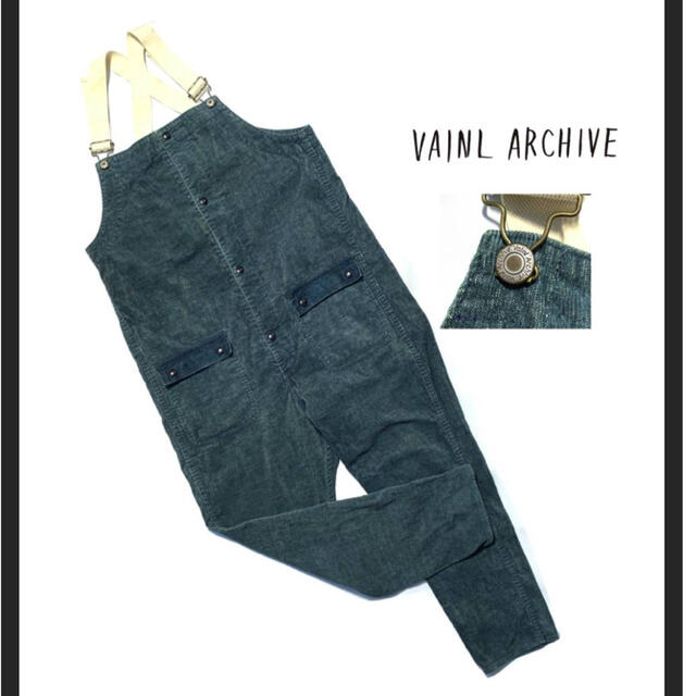 vainl archive オーバーオールメンズ