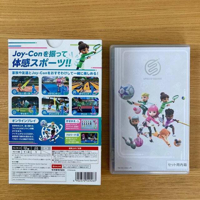 美品⭐︎Nintendo Switch Sports Switch エンタメ/ホビーのゲームソフト/ゲーム機本体(家庭用ゲームソフト)の商品写真