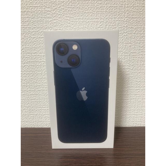 未使用品 iPhone 13 mini 128GB SIMフリーミッドナイト セットアップ