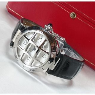 カルティエ(Cartier)の☆美品☆ カルティエ パシャ コンベックス グリッド オートマチック / 腕時計(腕時計(アナログ))