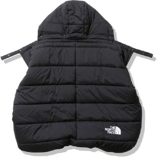 ザノースフェイス(THE NORTH FACE)の【新品未使用】 ノースフェイス ベビーシェルブランケット ブラック(おくるみ/ブランケット)