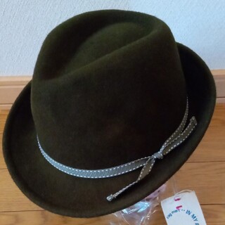 ラグマート(RAG MART)の【新品】ハット　女の子　帽子　ウール100％(帽子)