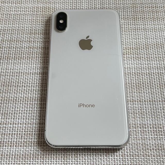 iPhoneX 256GB シルバー