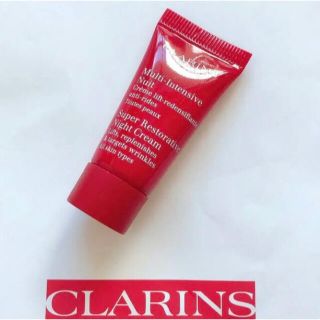 クラランス(CLARINS)のクラランス　スープラナイトクリームN   オールスキン　サンプル(フェイスクリーム)