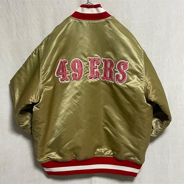 NFL 49ers Starter スタジアムジャンパー 古着 - tigeriam.com