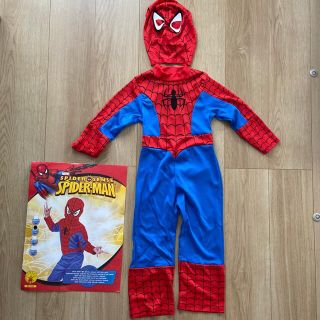 マーベル(MARVEL)の【またなみ様専用です】スパイダーマン　キッズ　コスプレ(衣装)