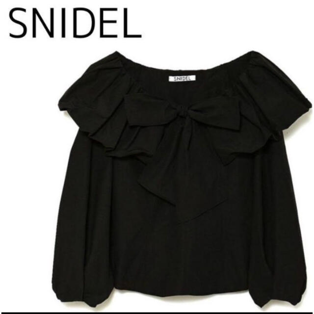 SNIDEL(スナイデル)のSNIDLE Sustainableボリュームボウタイブラウス レディースのトップス(シャツ/ブラウス(長袖/七分))の商品写真