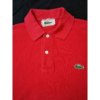 ラコステ(LACOSTE)のらりるれろ様専用【60s後半】 CHEMISE LACOSTE  長袖ポロシャツ(ポロシャツ)