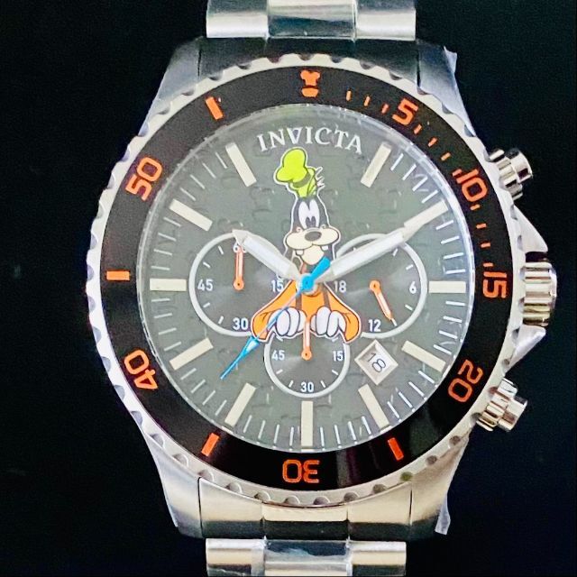 【高級時計インビクタ】INVICTA ディズニー グーフィー 48mm クロノ