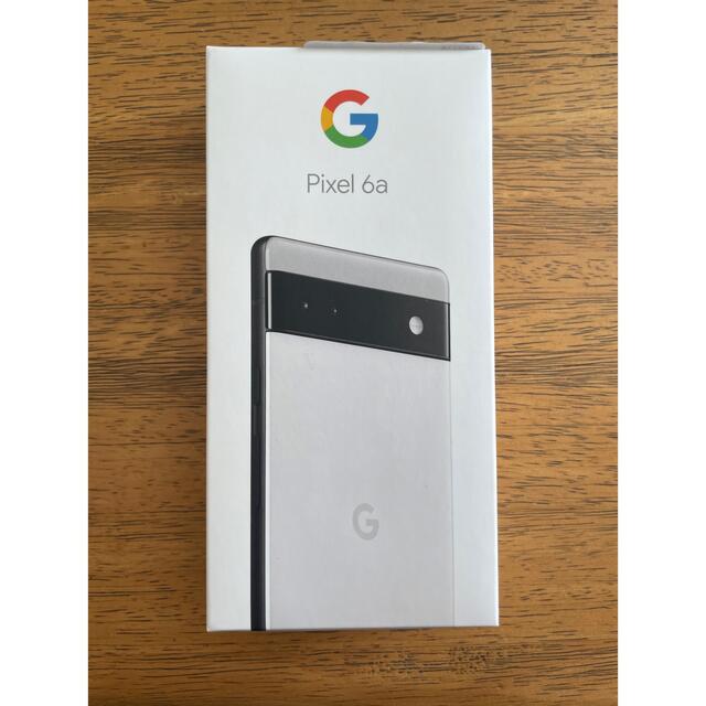 【新品未使用】Google Pixel6a 128GB chalk