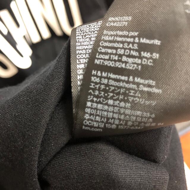 MOSCHINO H＆M コラボ tシャツ sサイズ 3