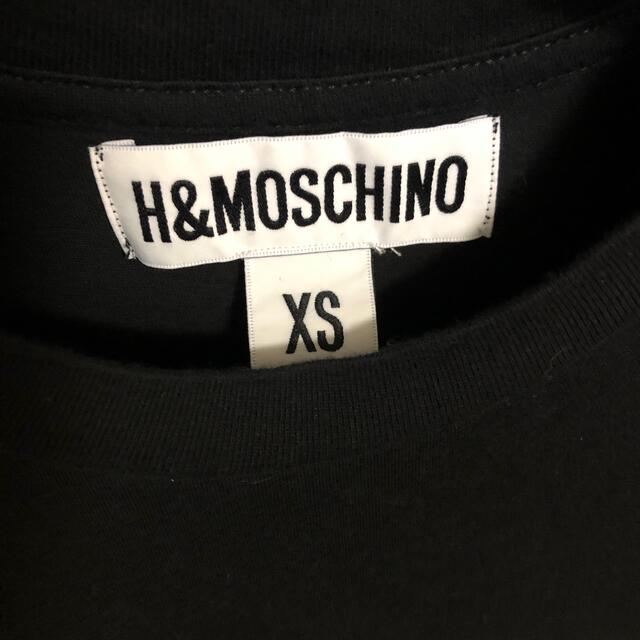 MOSCHINO H&M コラボ tシャツ xsサイズ 【MOSCHINO】モスキーノ×H&M コラボTシャツ