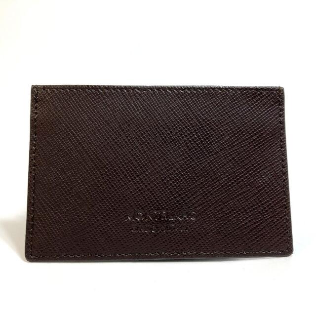 MONTBLANC - モンブラン MONTBLANC ロゴ フラット 名刺入れ パスケース
