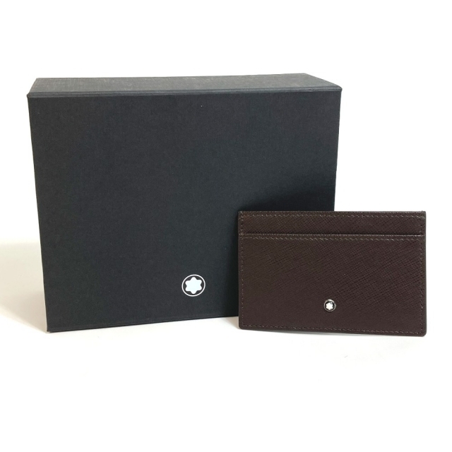MONTBLANC - モンブラン MONTBLANC ロゴ フラット 名刺入れ パスケース