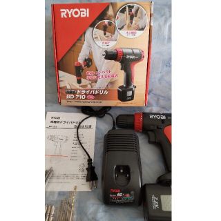 リョービ(RYOBI)のRYOBI 充電式ドライバドリル BD-710(その他)