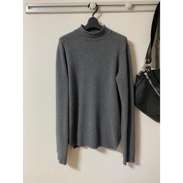 ニット/セーターrick owens high neck knit