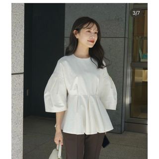 L'Or  ロル　Constructive Sleeve Blouse(シャツ/ブラウス(長袖/七分))