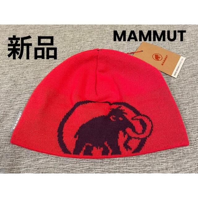 Mammut(マムート)のMAMMUT マムート  ロゴ ビーニー LOGO BEANIE ユニセックス レディースの帽子(ニット帽/ビーニー)の商品写真