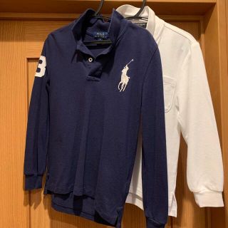 ポロラルフローレン(POLO RALPH LAUREN)のポロラルフローレン、TOMCAT、長袖ポロシャツ2枚セット、キッズ130、美品！(Tシャツ/カットソー)