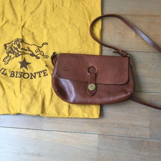イルビゾンテ IL BISONTE ショルダーバッグ ブラウン レディース