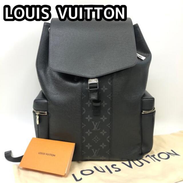 Louis Vuitton Taigarama Outdoor Backpack Monogram Black (M30417) w