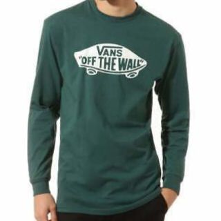 ヴァンズ(VANS)の【S】VANS バンズ/長袖Tシャツ/OTW LONG SLEEVE/緑(Tシャツ/カットソー(七分/長袖))