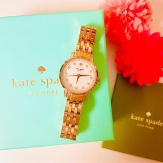ケイトスペードニューヨーク(kate spade new york)の♤kate spade♤ ケイトスペード　ローズゴールドウォッチ♡腕時計♡(腕時計)