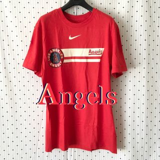 ナイキ(NIKE)のNikeナイキANGELSエンジェルスUS限定17大谷翔平レトロTシャツ(記念品/関連グッズ)