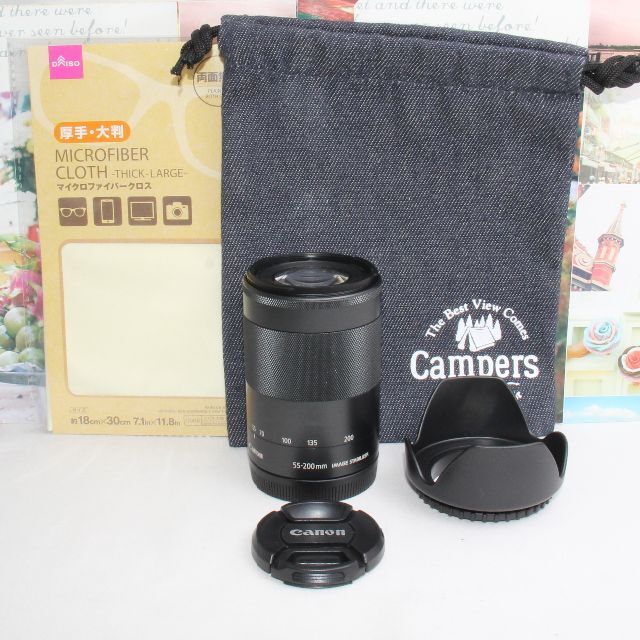 店販用Canon - ❤️皆んな憧れの超望遠❤️キャノン EF-M 55-200mm IS