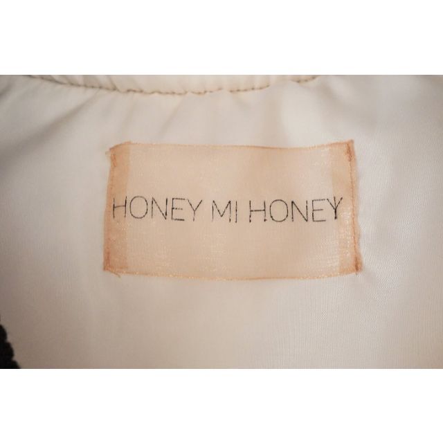 Honey mi Honey(ハニーミーハニー)のHONEY MI HONEY ハニーミーハニー リボン ブルゾン サイズF レディースのジャケット/アウター(ブルゾン)の商品写真