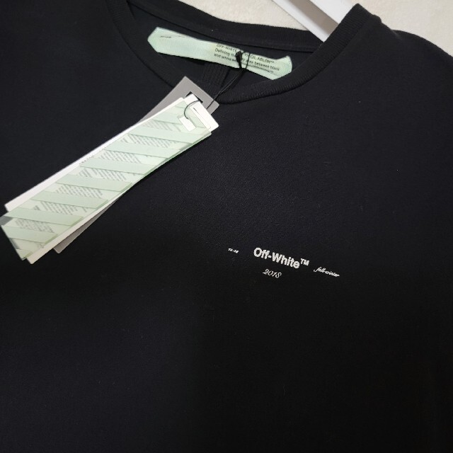 OFF-WHITE(オフホワイト)の【美品】Off-White■デカロゴ■Sサイズ メンズのトップス(Tシャツ/カットソー(半袖/袖なし))の商品写真