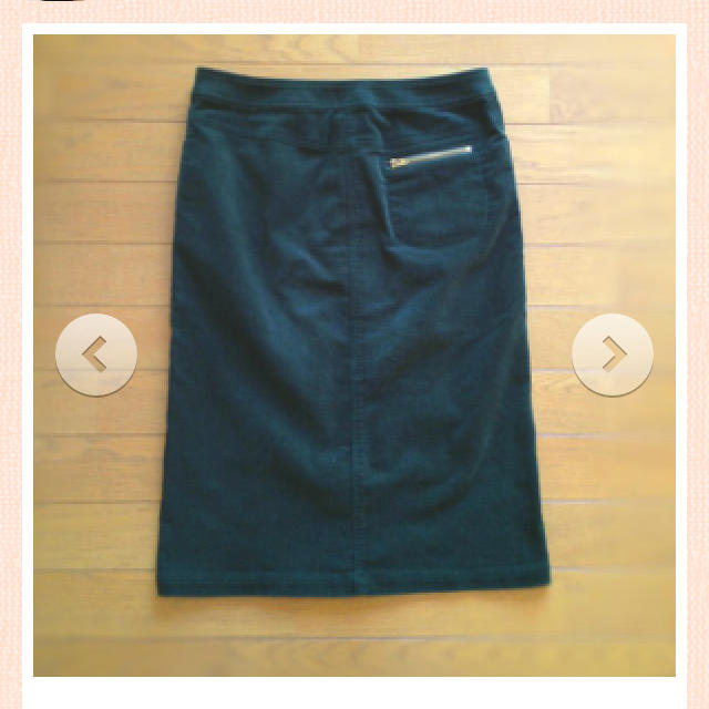 UNITED ARROWS(ユナイテッドアローズ)の最終価格* コーデュロイの膝したスカート レディースのスカート(ひざ丈スカート)の商品写真